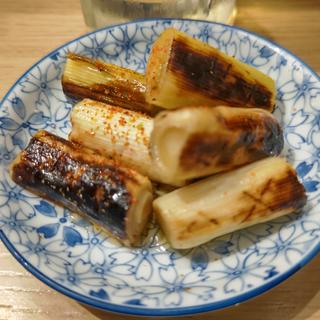 地ネギ焼浸し(貝 刺身専門店 しらはら 関内)