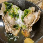 殻つき真牡蠣おでん