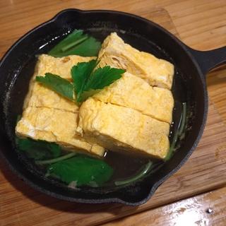 だし巻き玉子(炭火やきとり 恵 （メグミ）)
