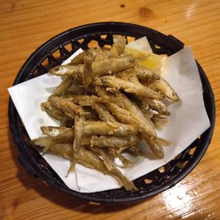 わかさぎの唐揚げ(炭火やきとり 恵 （メグミ）)