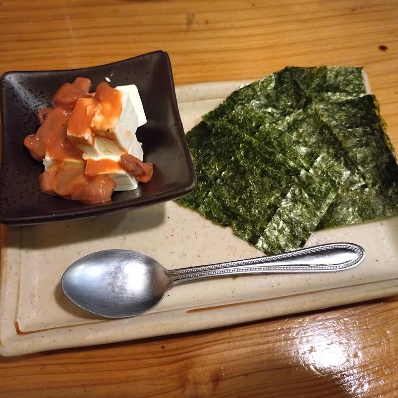 おつまみクリームチーズ(塩辛)(炭火やきとり 恵 （メグミ）)