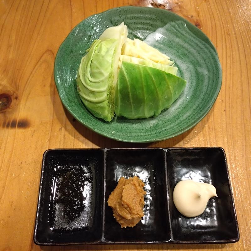 バリバリ塩キャベツ(炭火やきとり 恵 （メグミ）)