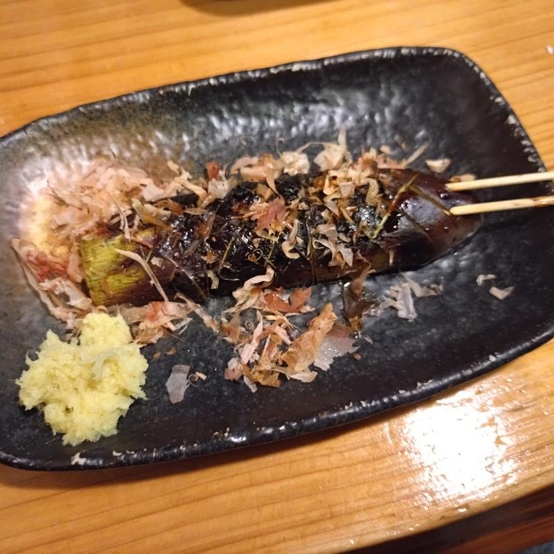 焼きナス(炭火やきとり 恵 （メグミ）)