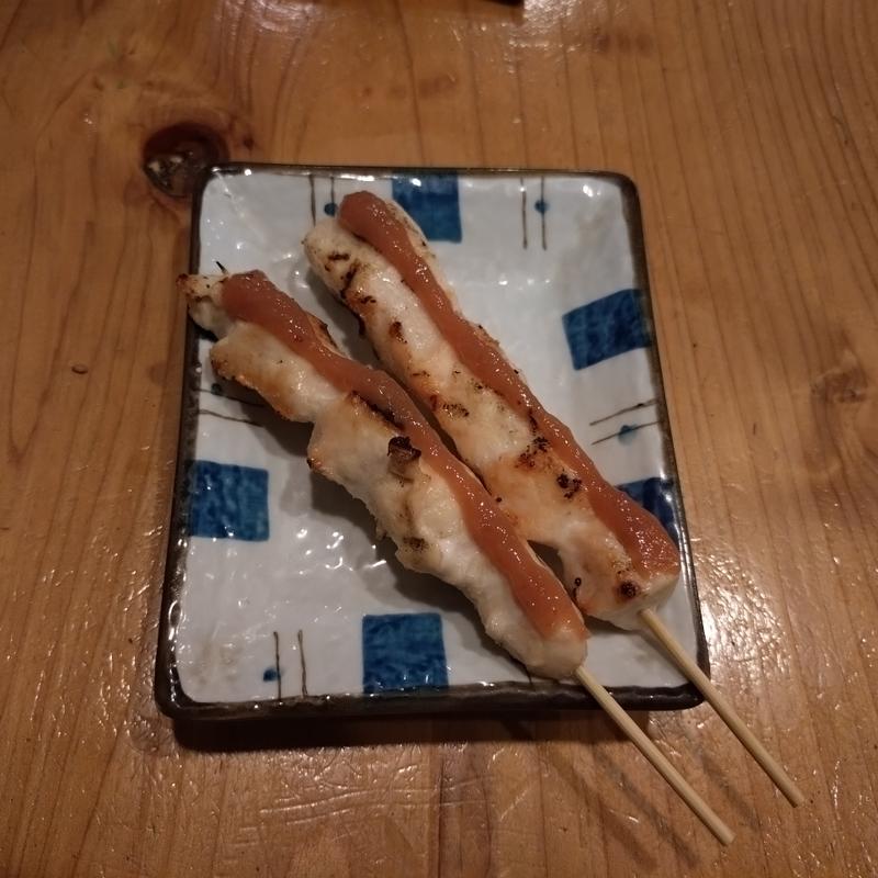 梅ささみ(炭火やきとり 恵 （メグミ）)