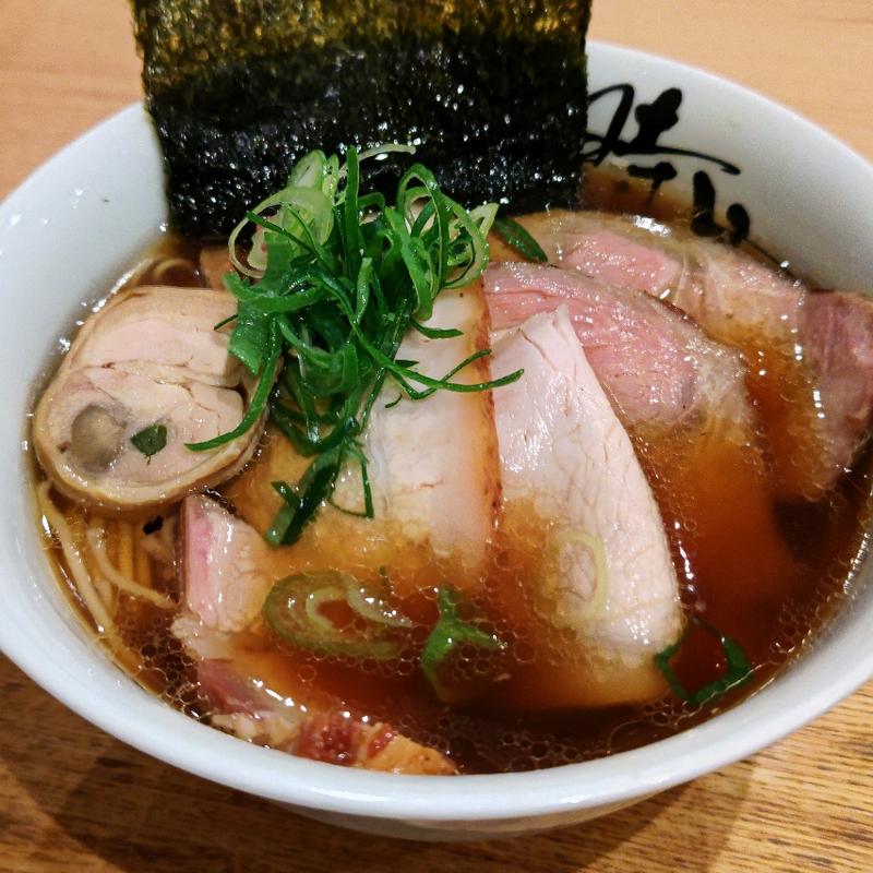 中華蕎麦＋チャーシュー(中華蕎麦 時雨)
