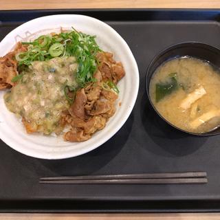 ねぎ塩牛肉丼(松屋 富士吉田店)