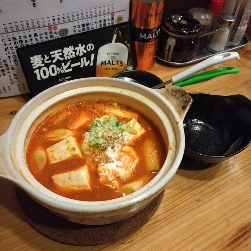 スンドゥブチゲ(炭火やきとり 恵 （メグミ）)