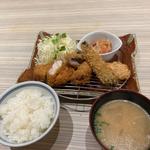 日替わり3種カツランチ(かつ波奈 海浜幕張店)