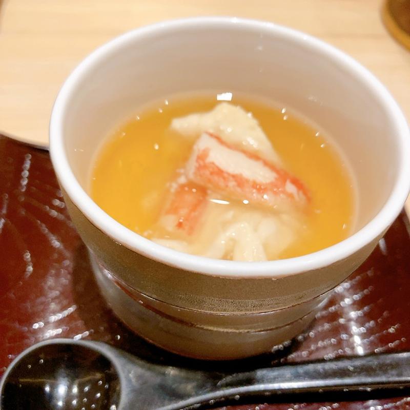 茶碗蒸し（ランチコース）(広島 鮨 まつもと)