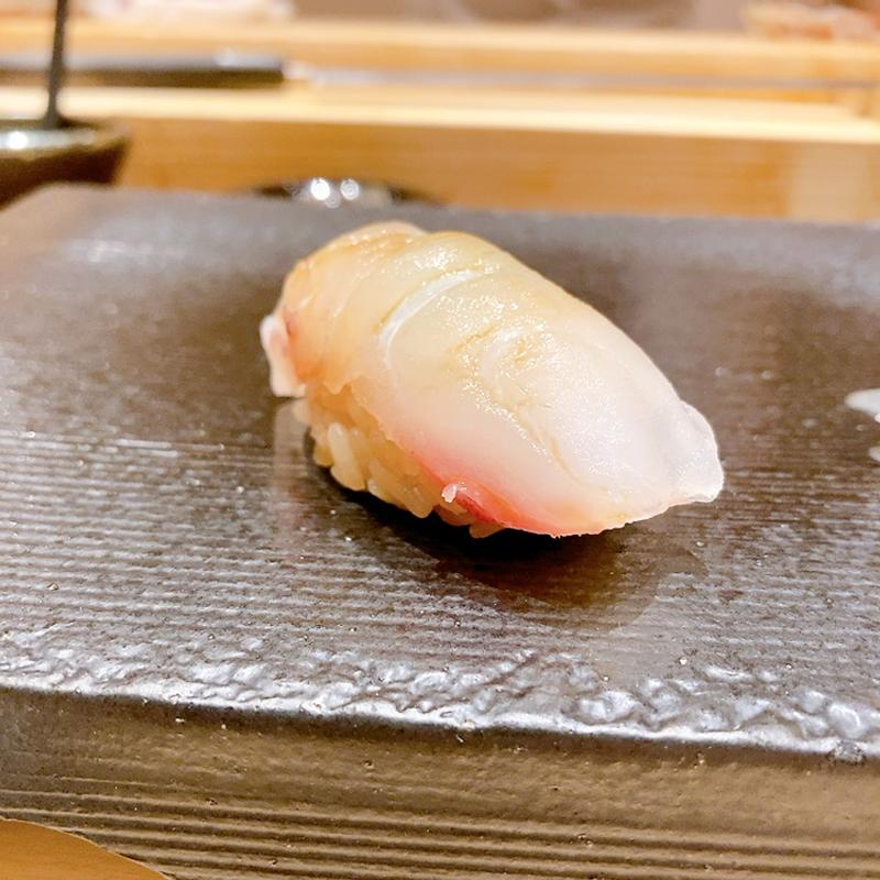 ヒラメ（ランチコース）(広島 鮨 まつもと)