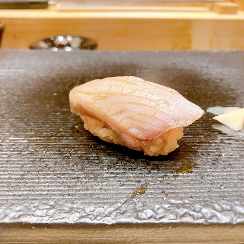 鰤（ランチコース）(広島 鮨 まつもと)