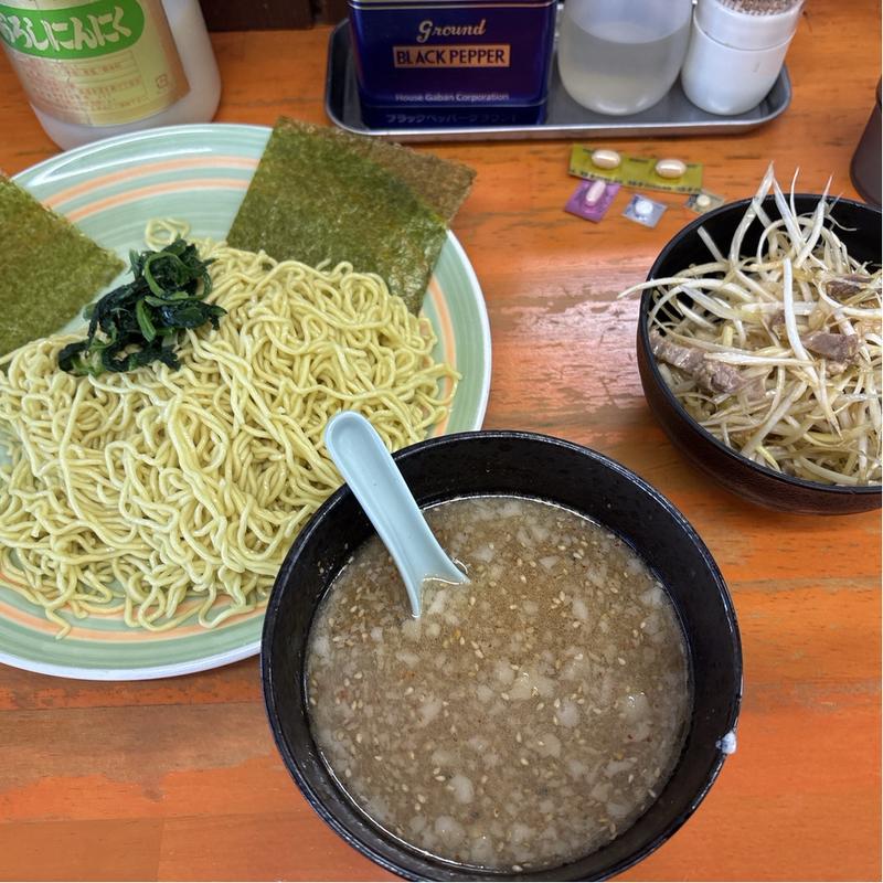 味噌ネギつけ麺(ラーメンショップ椿 春日部備後店)