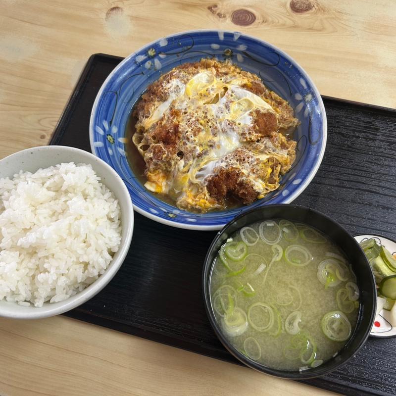 日替り　カツ煮定食(喜よし食堂)