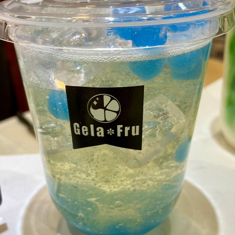 タピオカソーダ(ジェラフル岸和田店CANCAN店)