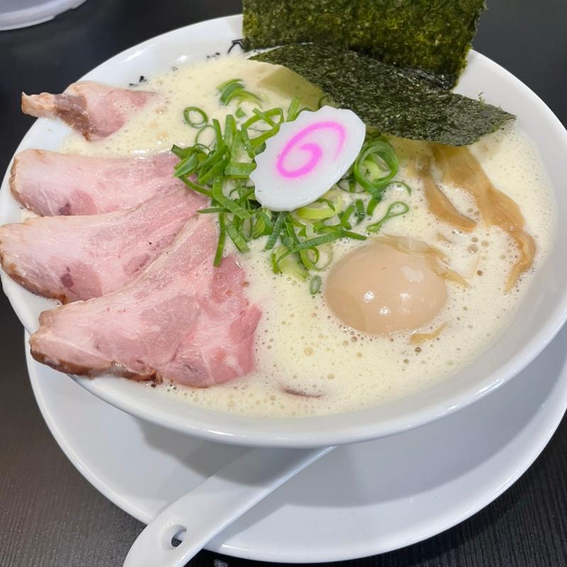 鶏そば全部のせ(鶏そば啜る 岐阜可児店)