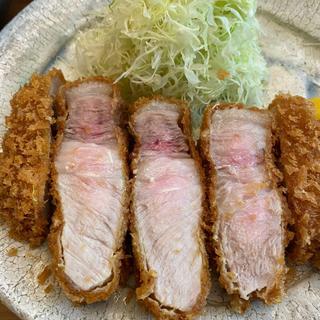 六白黒豚 上リブロース定食 260g