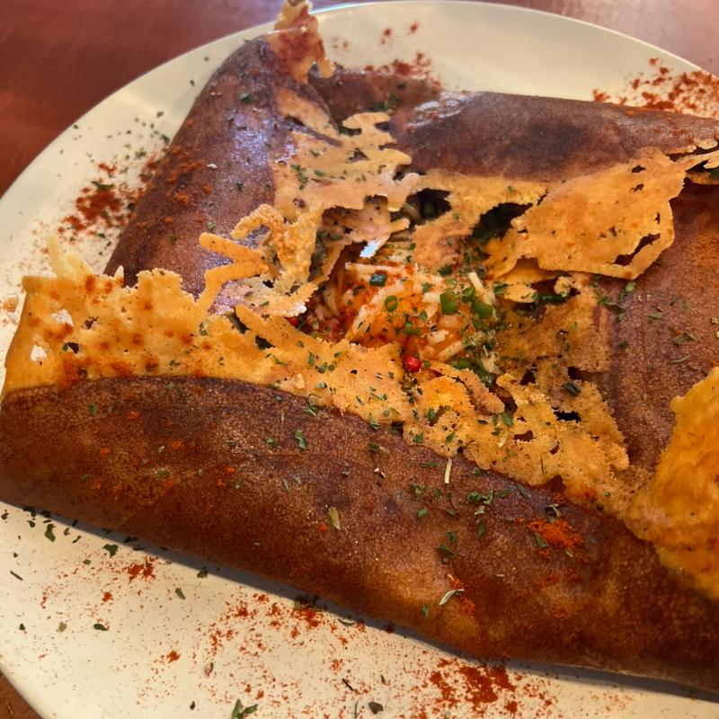 タマゴ　チーズ　ハム　マッシュルーム(ポポット)