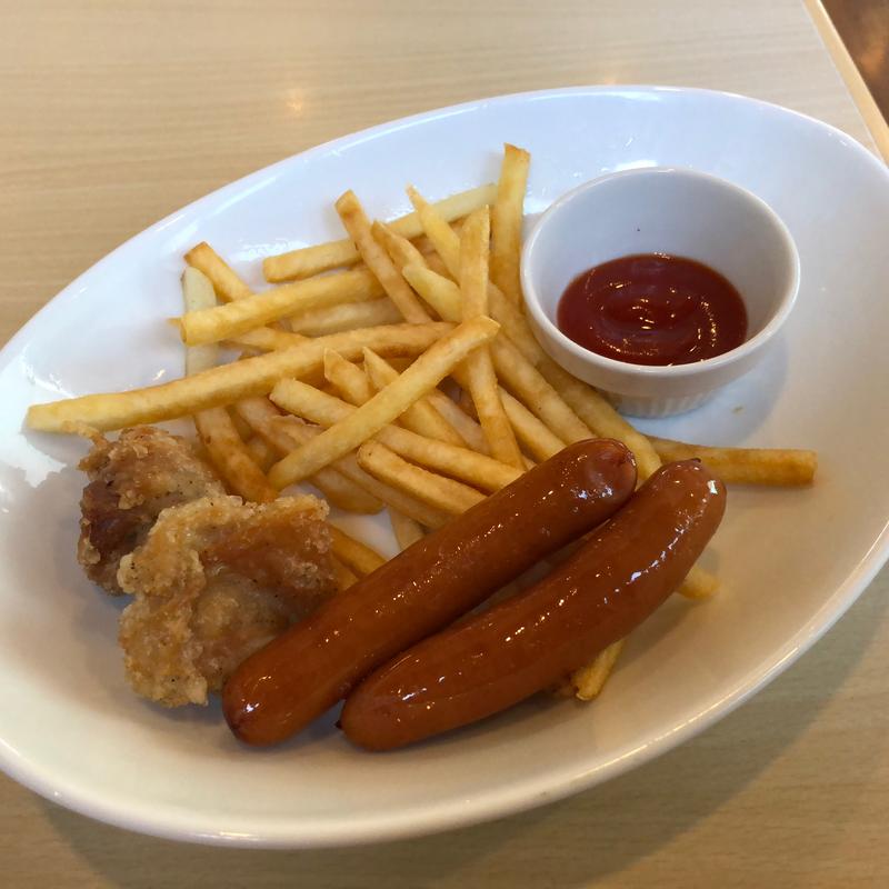 唐揚げ&ソーセージ(ジョイフル八潮店)