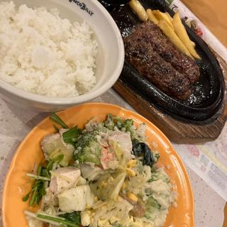炭焼きがんこハンバーグランチ 200g