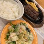 炭焼きがんこハンバーグランチ 200g