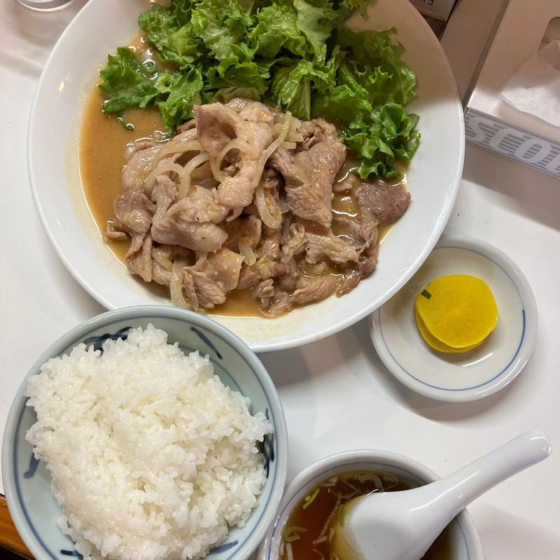 豚肉のスタミナ炒め+ライス(らーめんはうす)