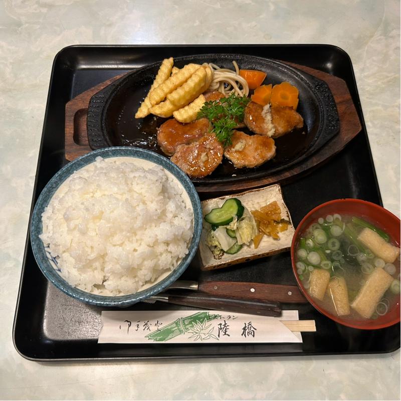 ヒレ肉のしょうが焼き定食(陸橋レストラン )