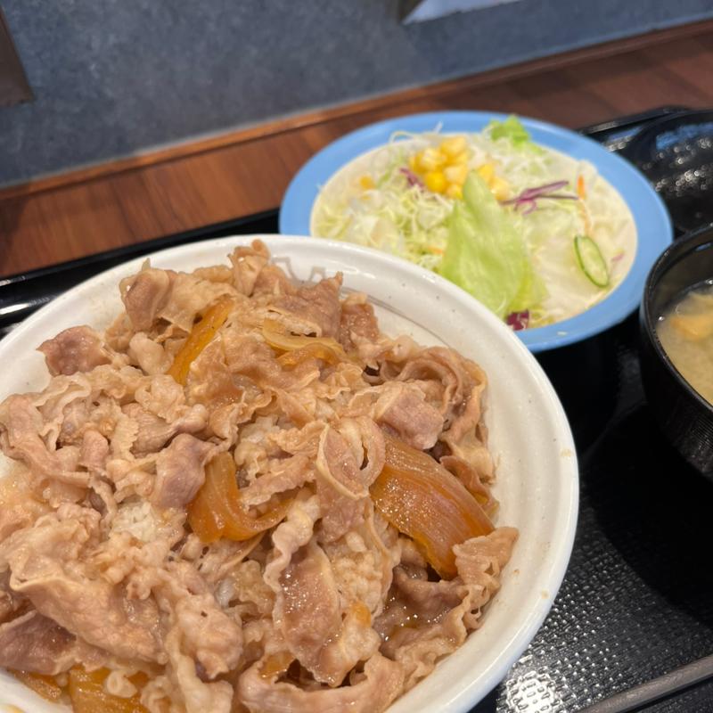 牛丼ランチ大盛り(松屋 中村橋店 )