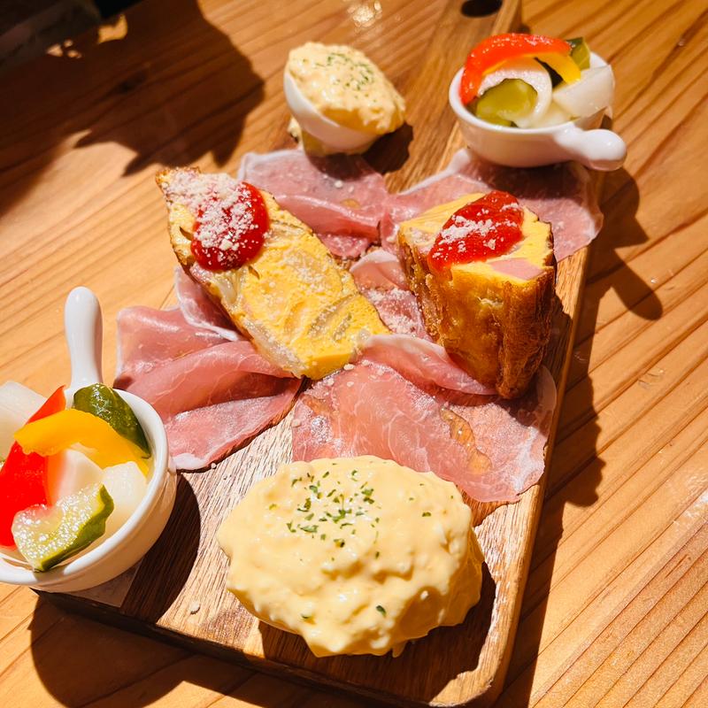 前菜3種盛り合わせ(ビストロユウ)