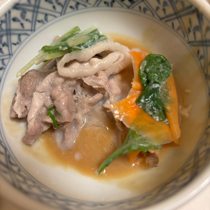 豆乳豚しゃぶ(梅の花 浜松店 （ウメノハナ）)