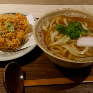 桜海老のかき揚げうどん