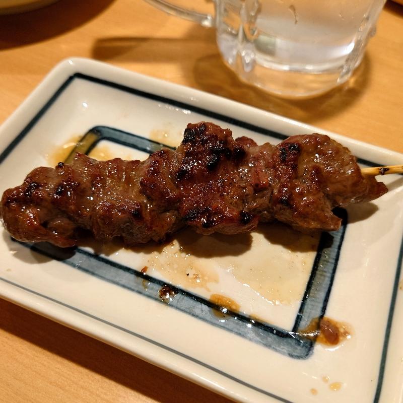 牛ハラミ串(テング酒場 松戸駅東口店)