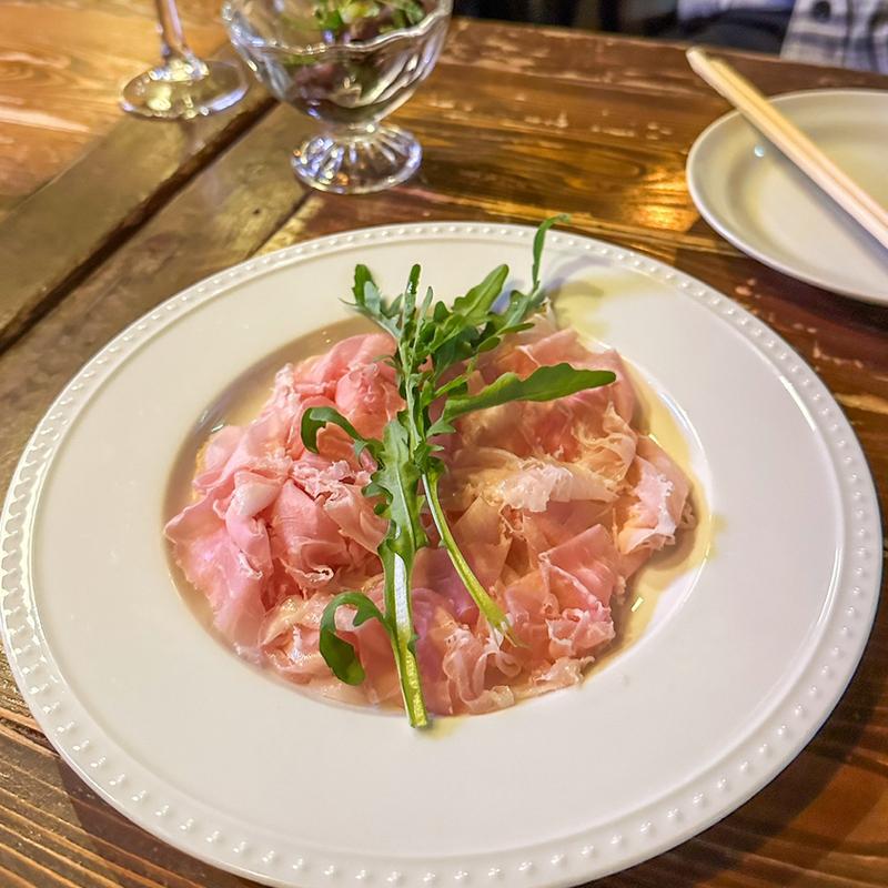 本日のおすすめ生ハム(Osteria al Ponte(オステリア アル ポンテ))