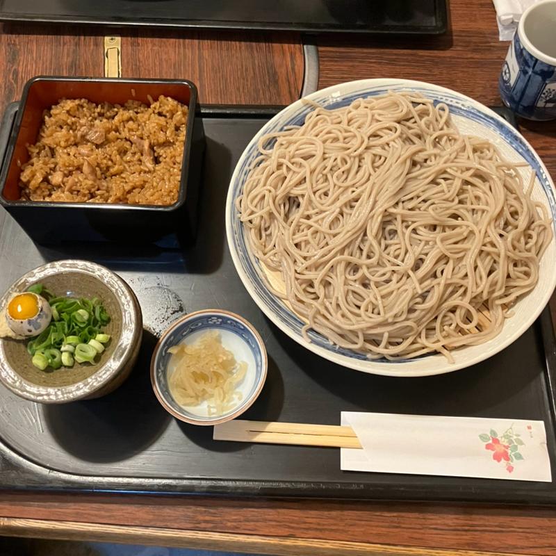 大ざるそば(総本家生そば伊吹)