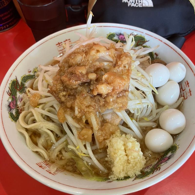 小ラーメンうずら(ラーメン二郎 千葉店)