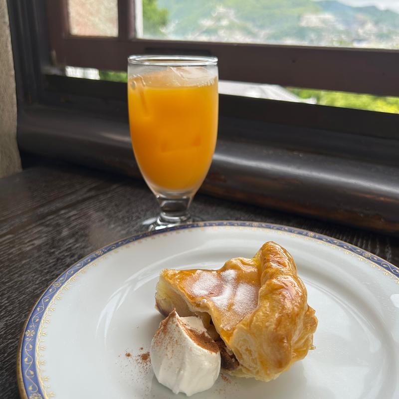 アップルパイセット(自由亭喫茶室)