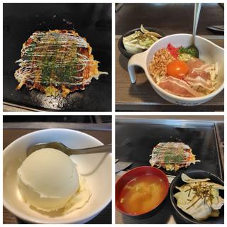 お好み焼き超得ランチ