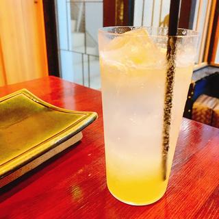 自家製レモンスカッシュ