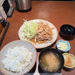 生姜焼き定食(とんかつ 卯作(うさく))