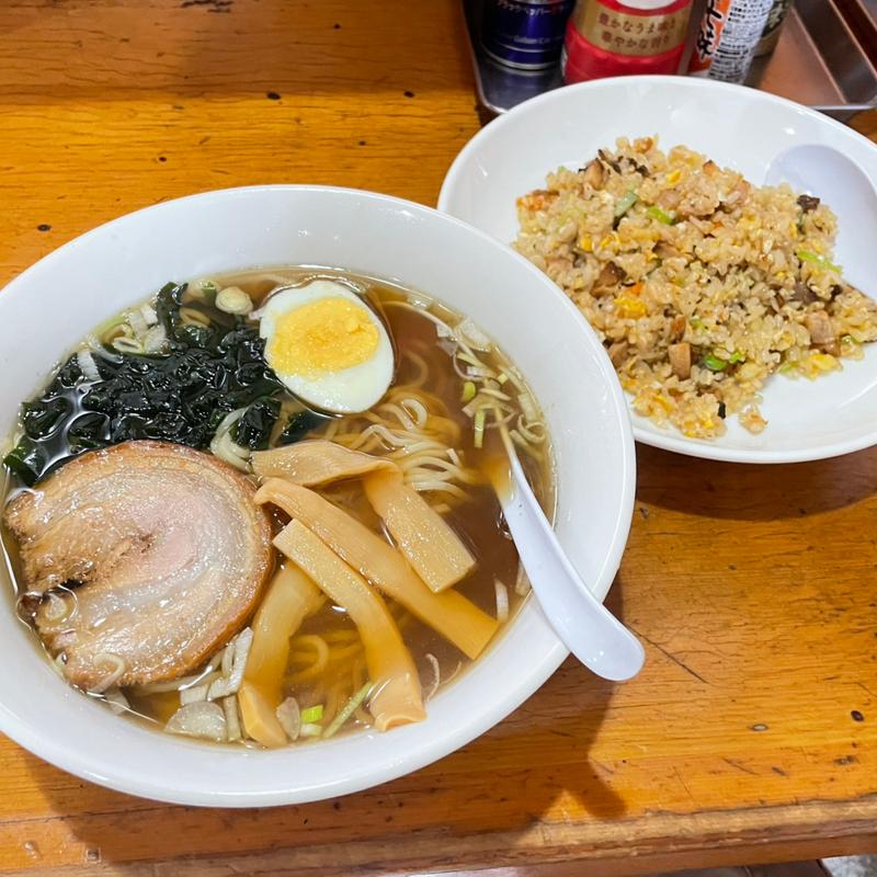 チャーハンラーメンセット(三郷ラーメン)