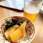 お通し 瓶ビール