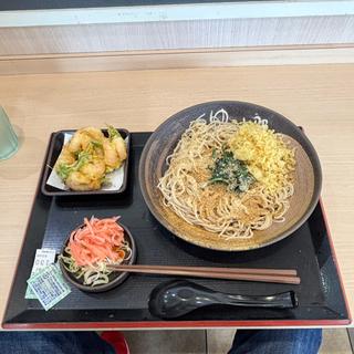 ほとんどエビのかき揚げ蕎麦