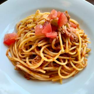 ラム肉のラグーパスタ(FiGARO)