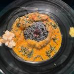 バターチキンカレー(洞窟と隠れ家にこだわり過ぎて、隠れ過ぎた暇な店One Curry BAR M's（ﾜﾝｶﾘｰﾊﾞｰｴﾑｽﾞ）)