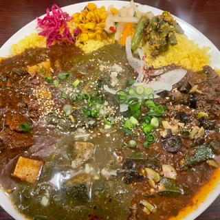 2種あいがけ(コイチカレー)