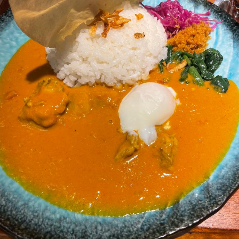 恋のチキンカリー（恋盛り）(恋とスパイス 新宿中村屋 グランスタ東京)