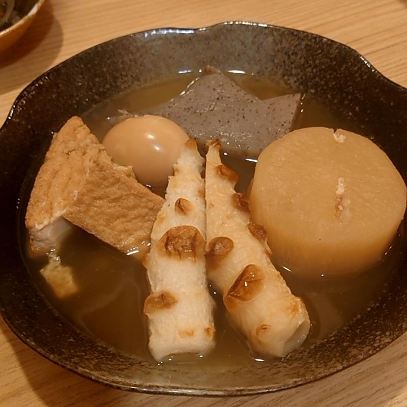 おでん盛り合わせ(考えるな、うどん食え。)