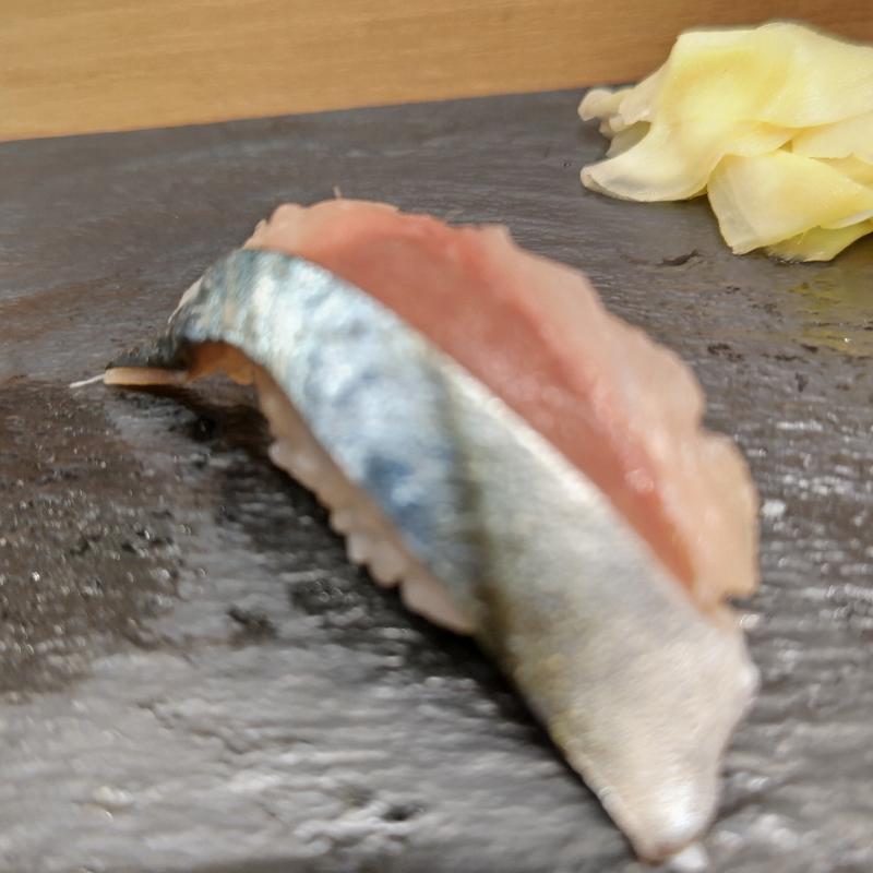 生さば(寿司 魚がし日本一 みなとみらい店（立喰寿司）)