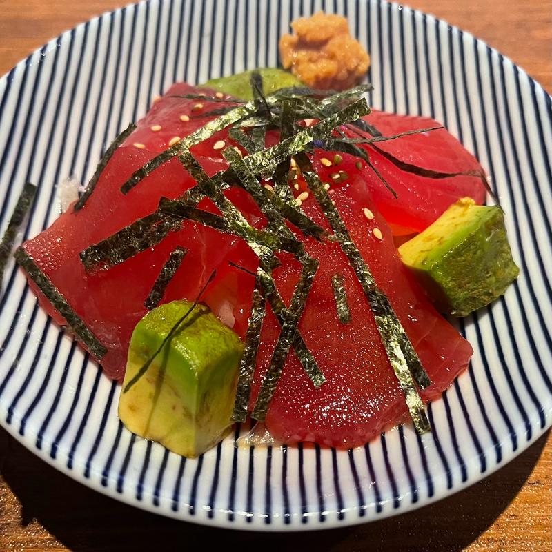 まぐろとアボカドの出汁醤油(有楽町PRONTO(プロント))