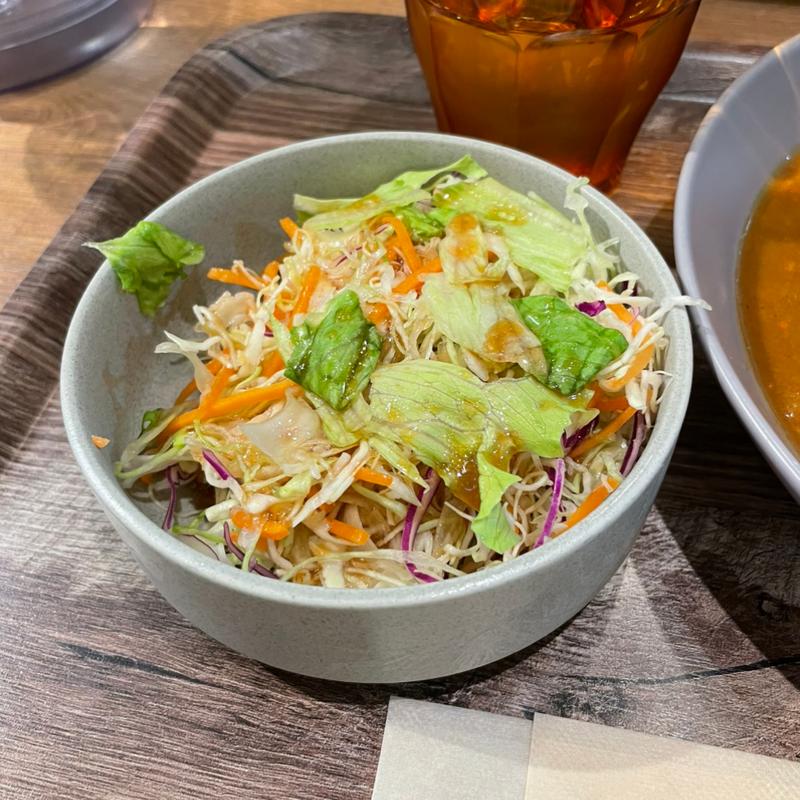 モーニングのセットサラダ(スパイスファクトリー エキュート品川店)