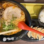 甘えび香味（煮卵）餃子セット5個(らうめん侍 イオンモール白山店)